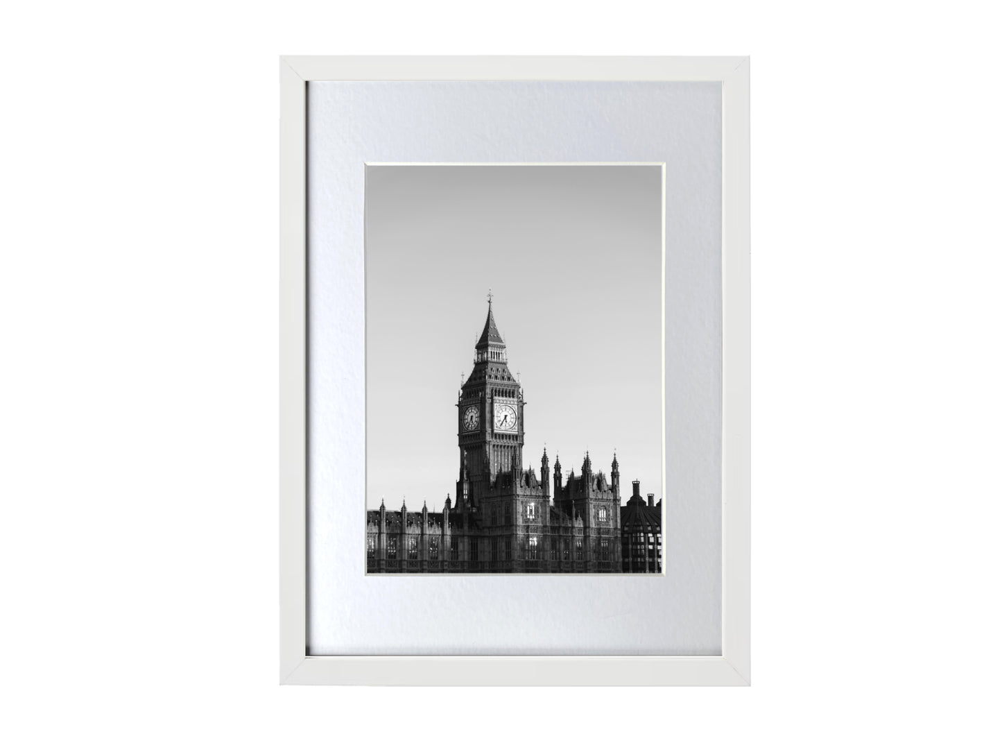 Matt White Picture Frame image 0