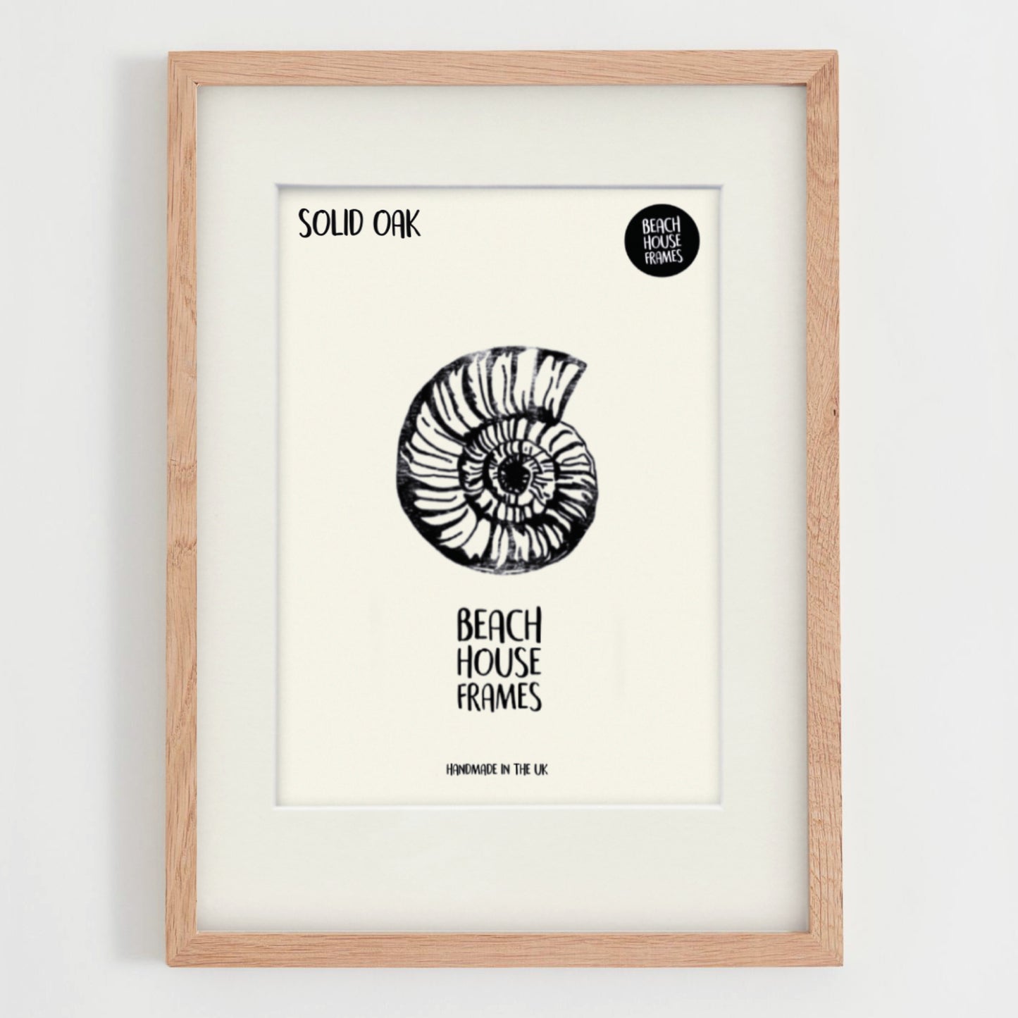 Solid Oak Picture Frame image 0