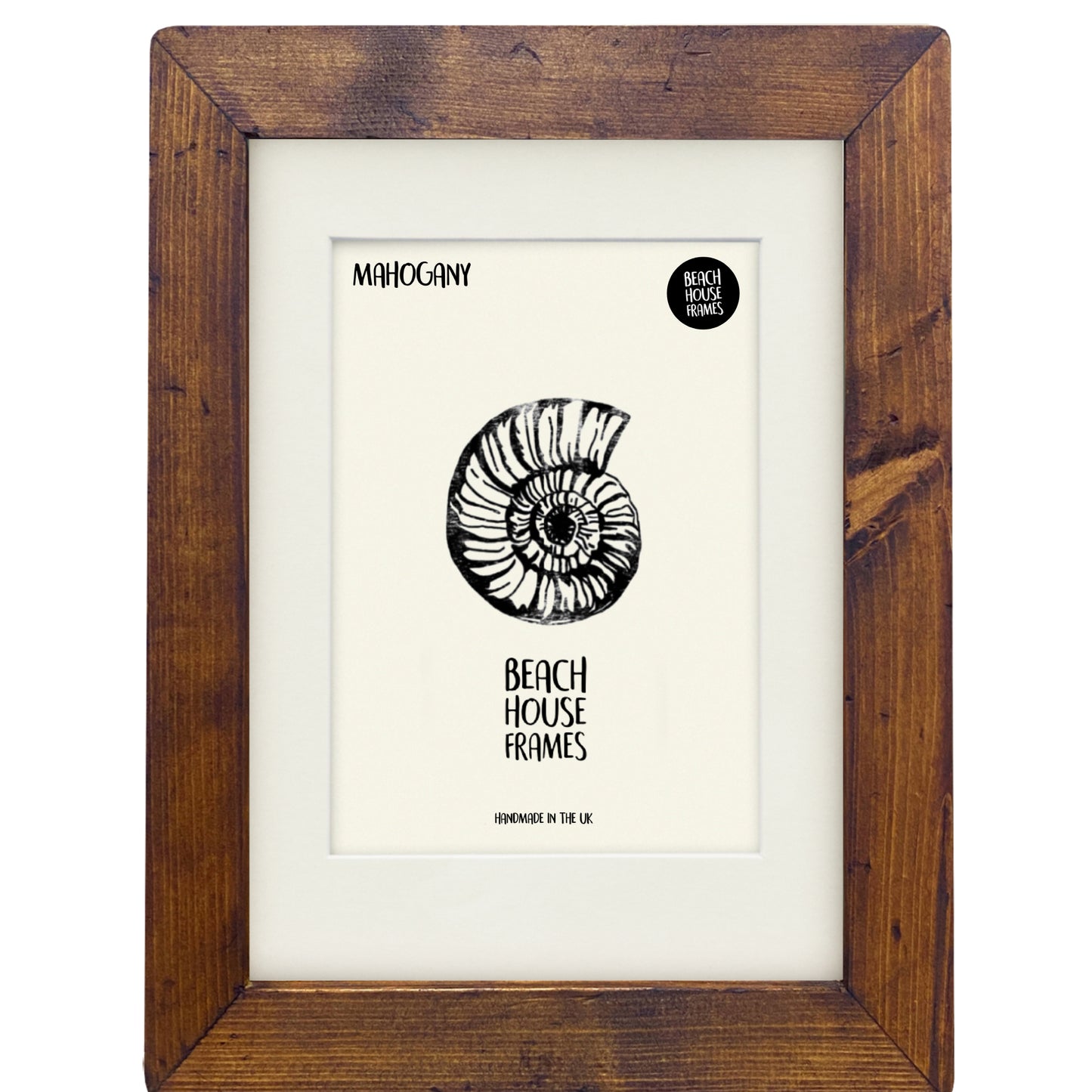 Dark Oak Picture Frame A2, A3, A4, A5, 5x5, 5x7, 6x6, 5x7, 6x8, 8x10, 11x1 image 0