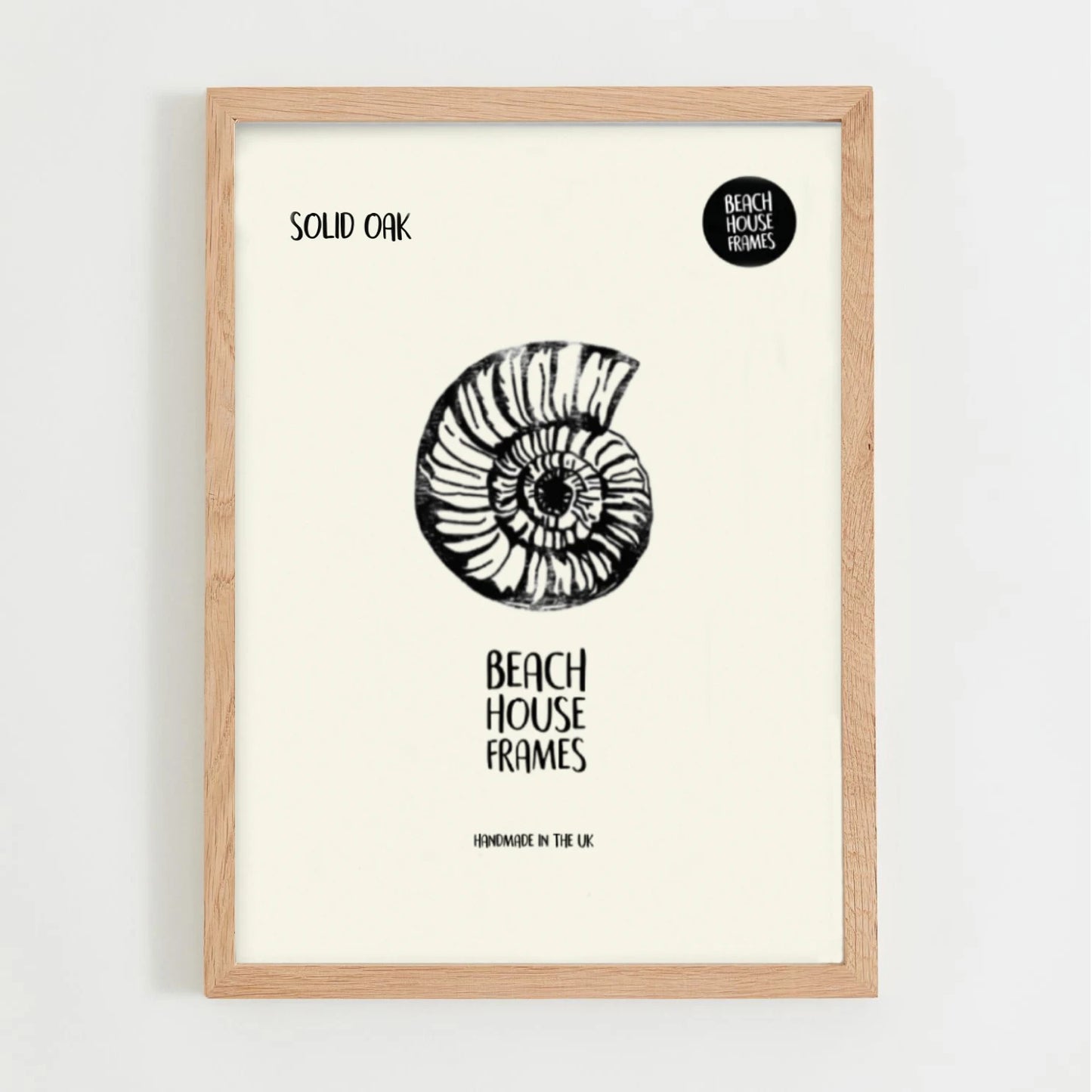 Solid Oak Picture Frame
