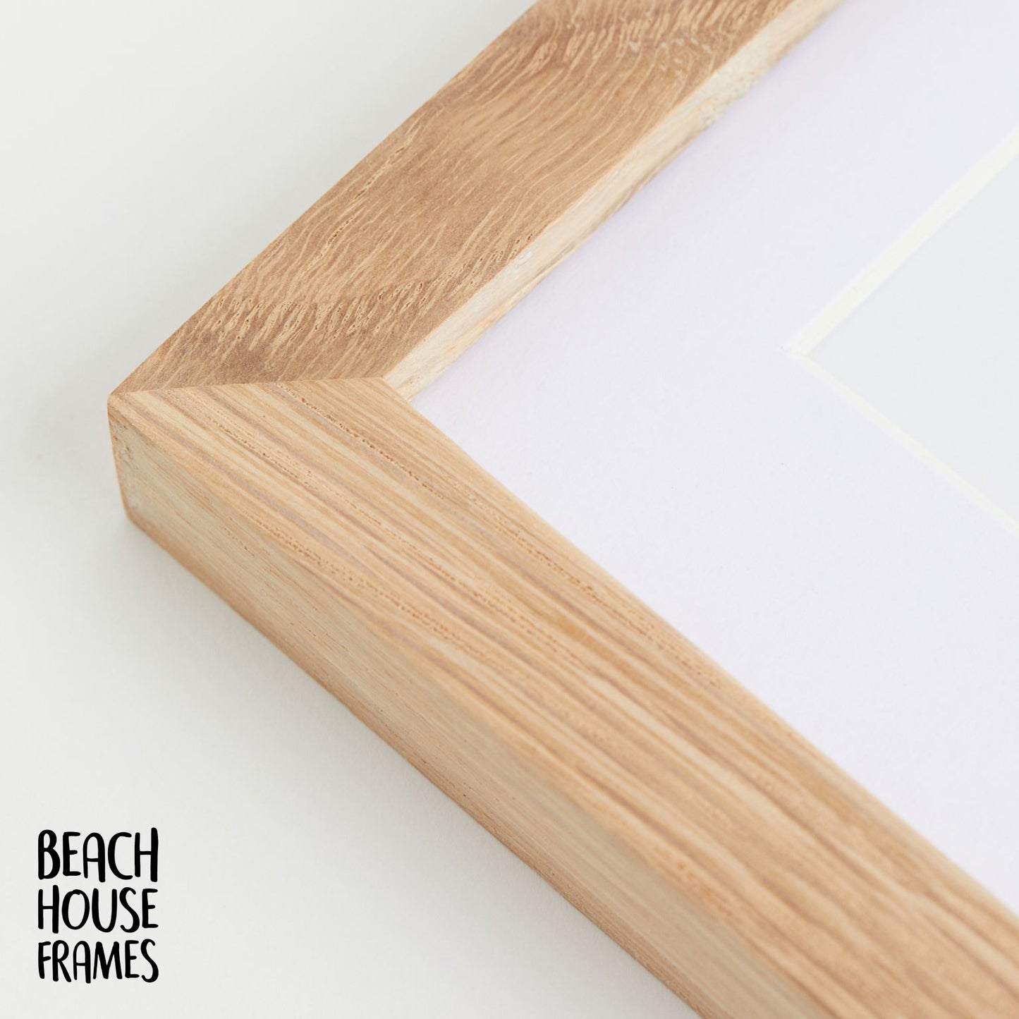 Solid Oak Picture Frame image 1