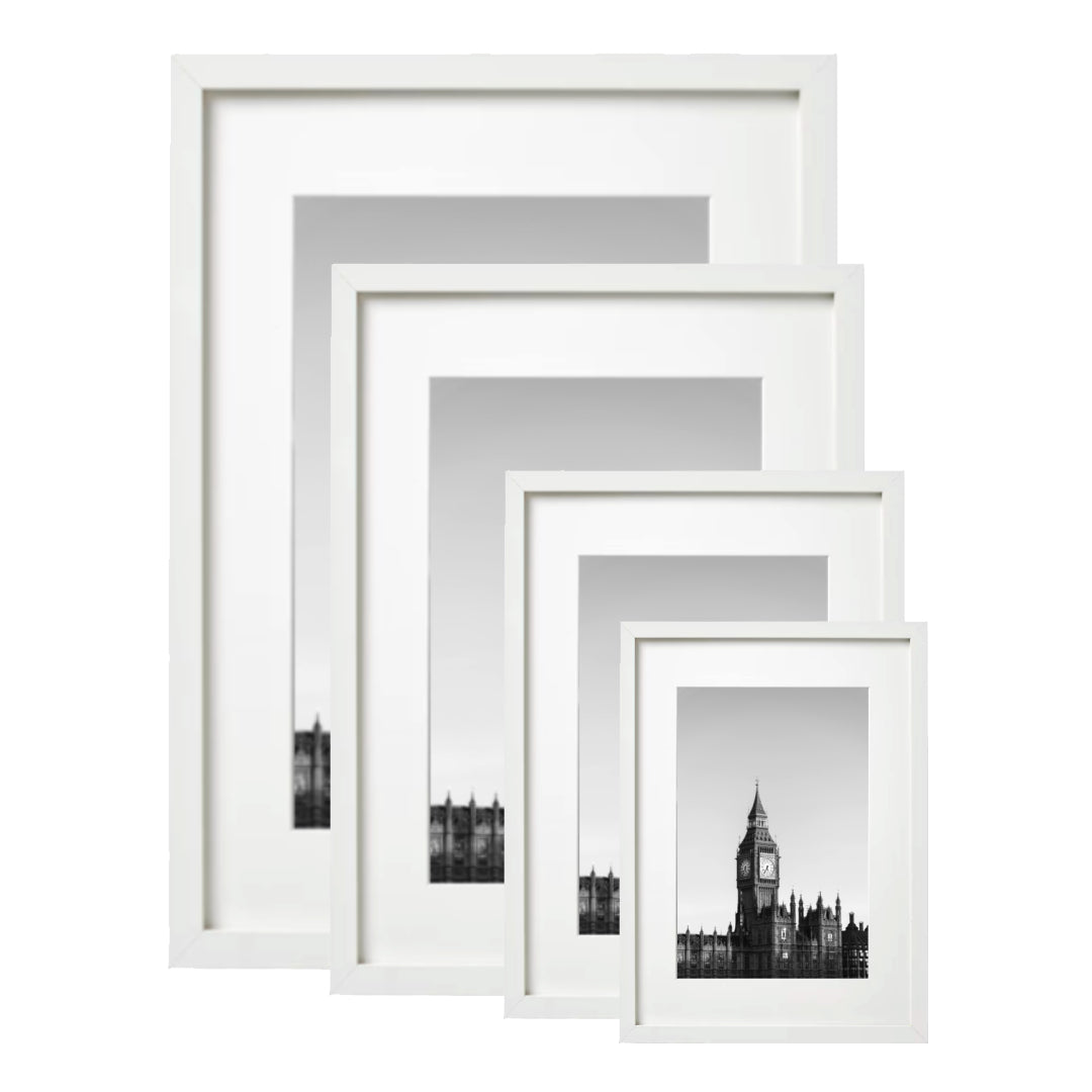 Matt White Picture Frame image 4