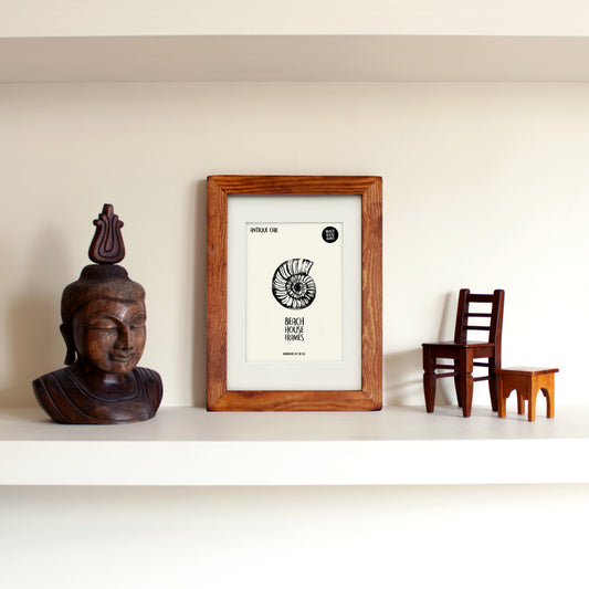 Antique Oak Picture Frame A2, A3, A4, A5, 5x5, 5x7, 6x6, 5x7, 6x8, 8x10, 11x1 image 1